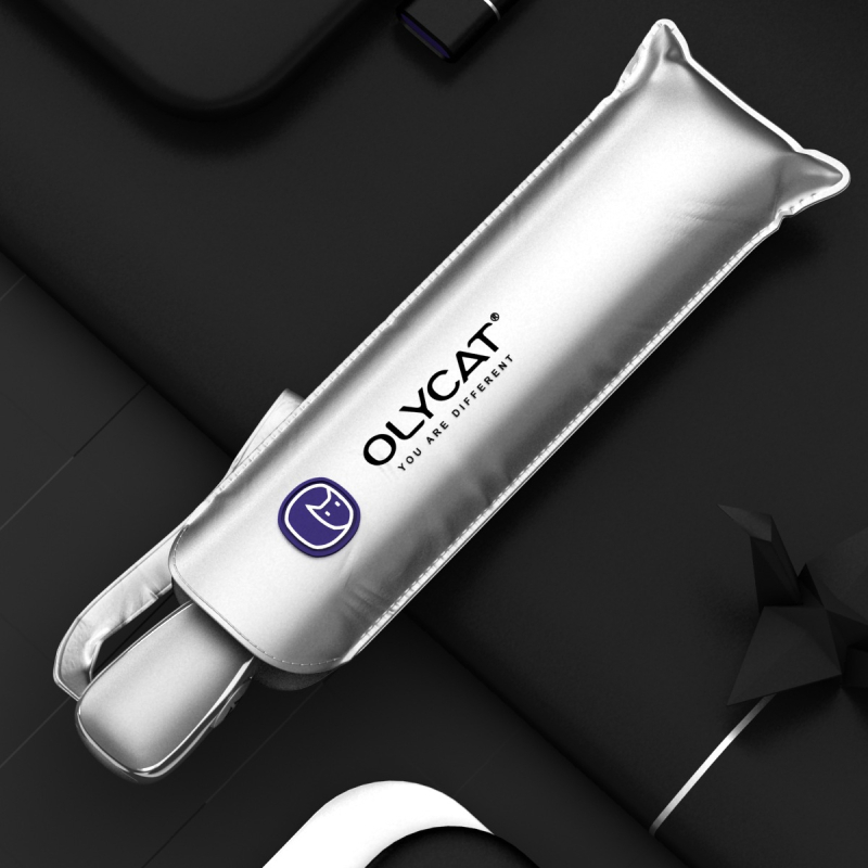 Sunčanik s automatskim otvaranjem, trostruki sklop, aluminijski okvir sa 6 rebara, tkanina 210T, UPF 50+, lagana 260 g