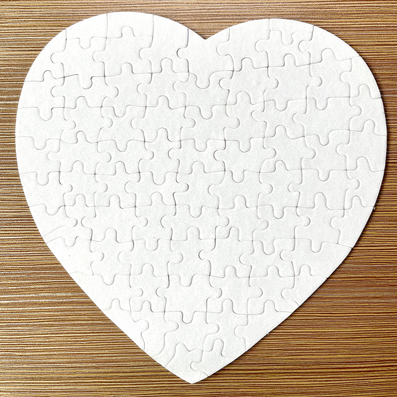 Puzzle za prijenos topline s perl završetkom, prazna slika, DIY-prijateljski, 120 komada, papir