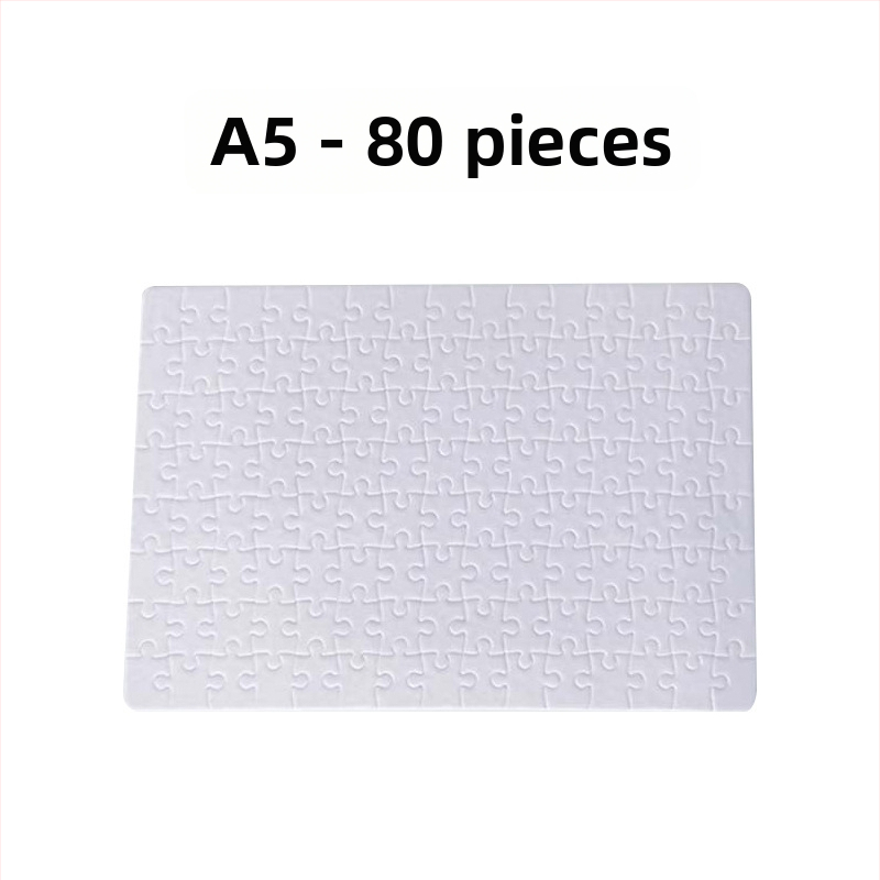 Puzzle za prijenos topline s perl završetkom, prazna slika, DIY-prijateljski, 120 komada, papir