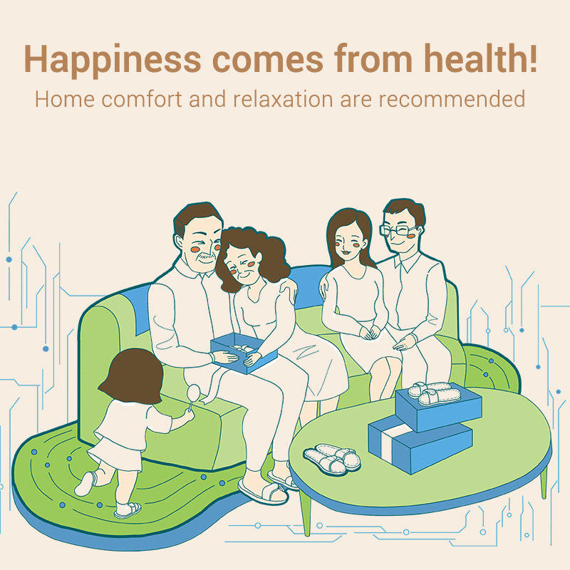 Παπούτσια μασάζ ποδιών με θερμή συμπίεση και δόνηση, επαναφορτιζόμενα μέσω USB, μοντέλο M059, βάρος 0,33 kg