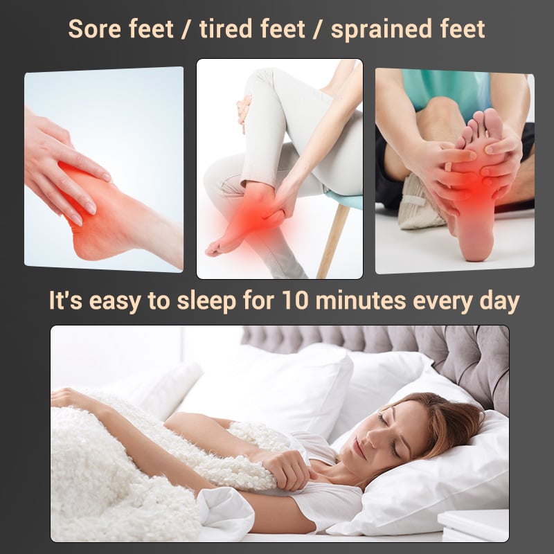 Παπούτσια μασάζ ποδιών με θερμή συμπίεση και δόνηση, επαναφορτιζόμενα μέσω USB, μοντέλο M059, βάρος 0,33 kg