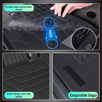 Auto podna prostirka, tepih-izvedba, s logom, za Chang'an modele s pet mjesta