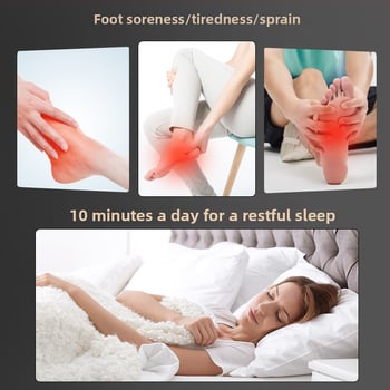 Πέδιλα μασάζ ποδιών με EMS μασάζ, επαναφορτιζόμενα, με τροφοδοσία USB, για οικιακή χρήση, μοντέλο M059