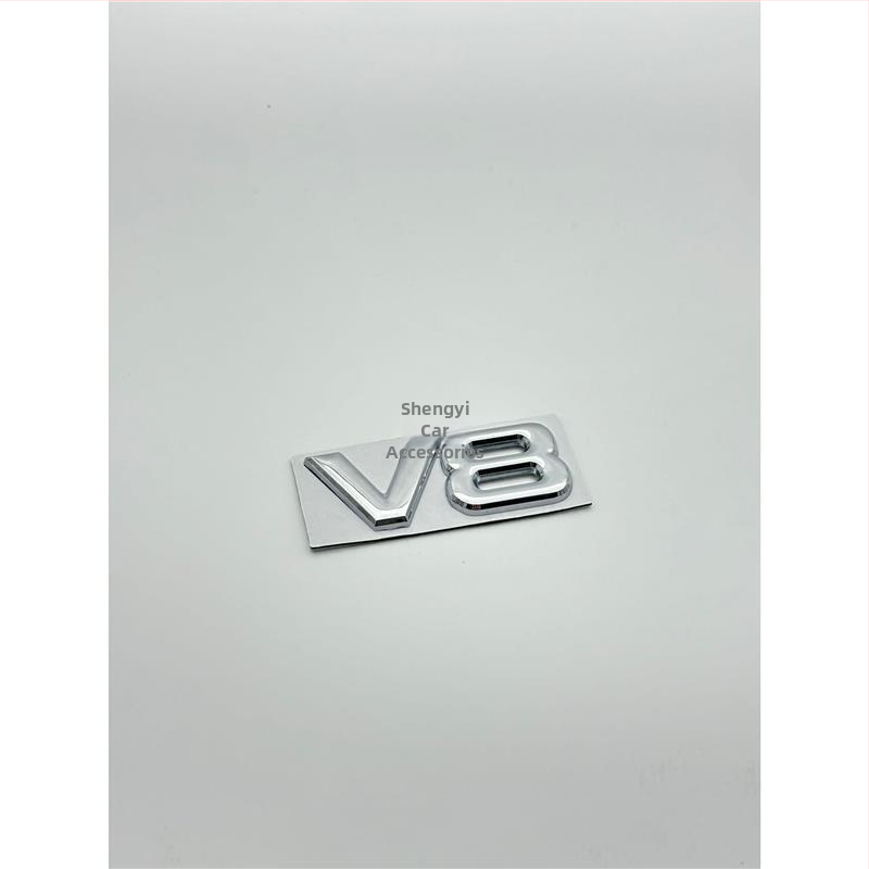 Автомобилен стикер Shengyi – V6 дизайн, 3D материал, самозалепващ монтаж, код на продукта 809