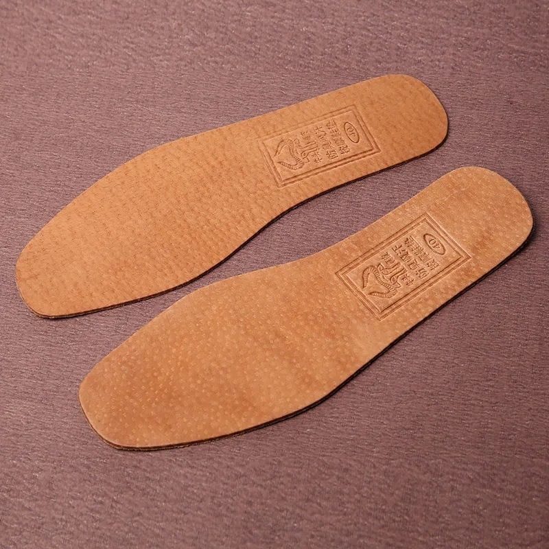 Uložak od prave kože – cijeli ulošak, dezodorirajući, prozračan i upija znoj; za tenisice, kožne cipele, čizme, casual i radne cipele; unisex; sve sezone