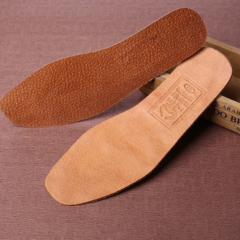 Uložak od prave kože – cijeli ulošak, dezodorirajući, prozračan i upija znoj; za tenisice, kožne cipele, čizme, casual i radne cipele; unisex; sve sezone