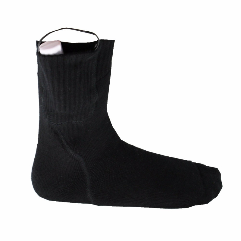 Grijane čarape s USB i punjivom baterijom, unisex, 100% pamuk – gornji dio i podstava