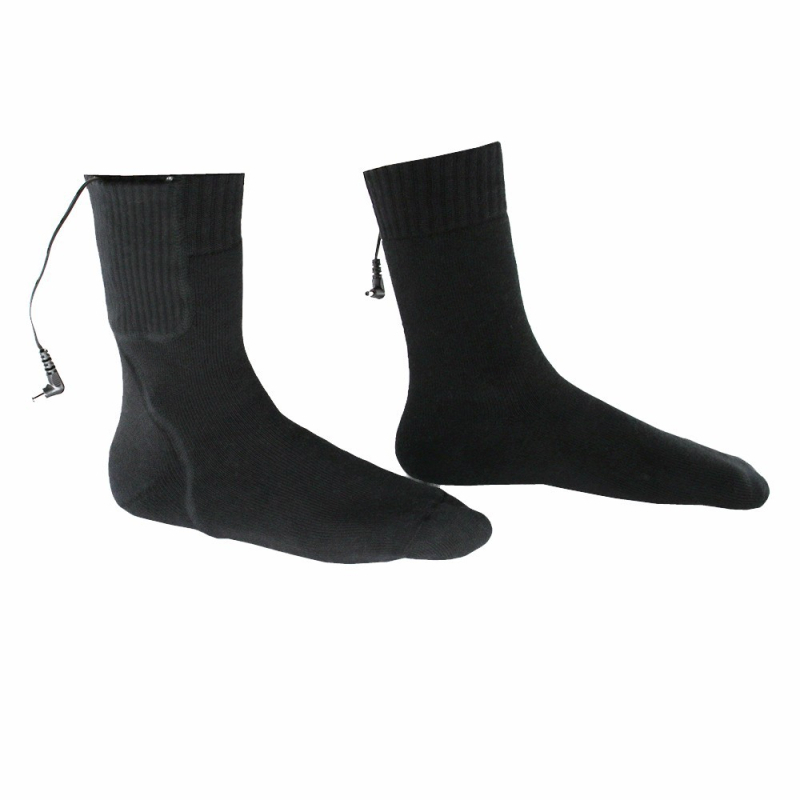 Grijane čarape s USB i punjivom baterijom, unisex, 100% pamuk – gornji dio i podstava