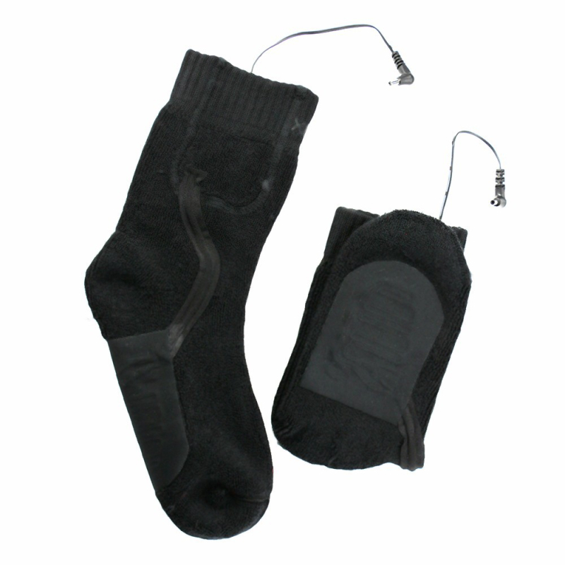 Grijane čarape s USB i punjivom baterijom, unisex, 100% pamuk – gornji dio i podstava