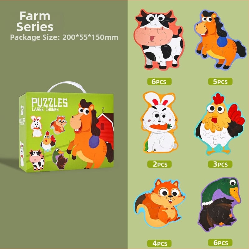 3D papirnati slagalica za djecu 4–6 godina, DIY prilagodba s OEM logom