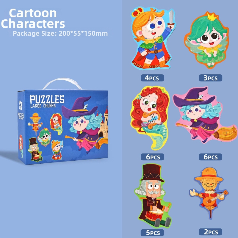 3D papirnati slagalica za djecu 4–6 godina, DIY prilagodba s OEM logom