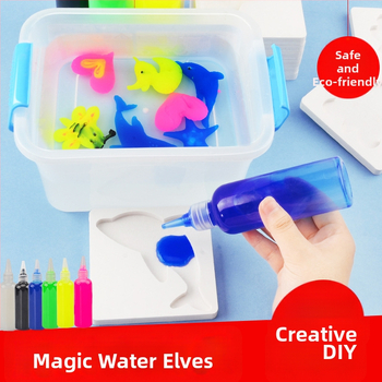 Водна играчка от пластмаса – образователна, насърчава ръчно участие и взаимодействие родител-дете; подходяща за деца 4–6 години