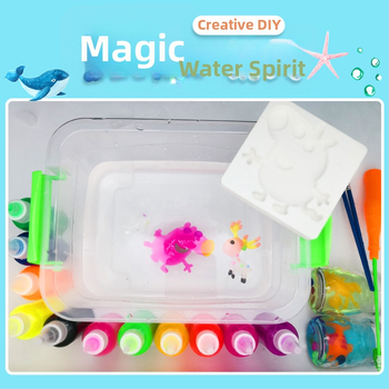 Водна играчка от пластмаса – образователна, насърчава ръчно участие и взаимодействие родител-дете; подходяща за деца 4–6 години