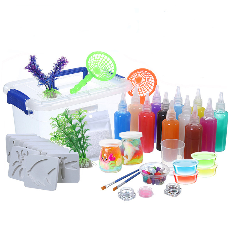 Водна играчка от пластмаса – образователна, насърчава ръчно участие и взаимодействие родител-дете; подходяща за деца 4–6 години