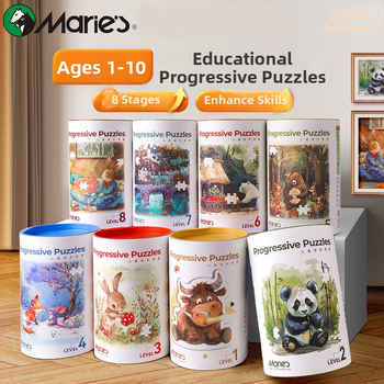 Dječja papirnata slagalica s umjetničkom ilustracijom, uzrast 4-6 godina, DIY prilagodba dostupna