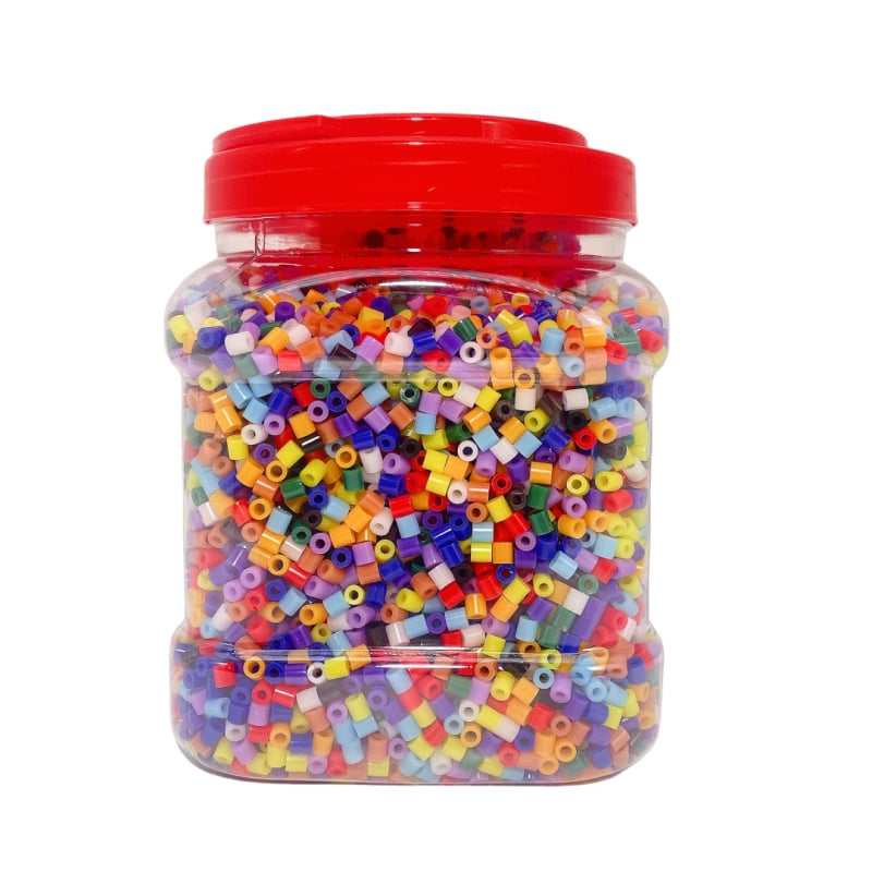 5mm Fusion Spell beads – višebojne DIY slagalica perle, plastika, šarena kutija, OEM logotip