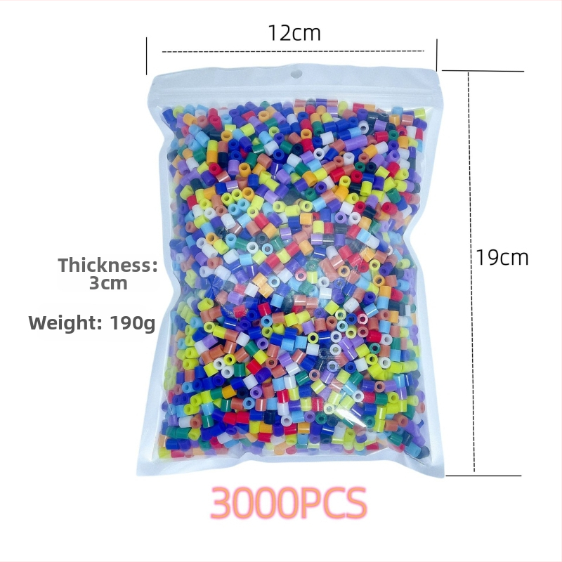 5mm Fusion Spell beads – višebojne DIY slagalica perle, plastika, šarena kutija, OEM logotip