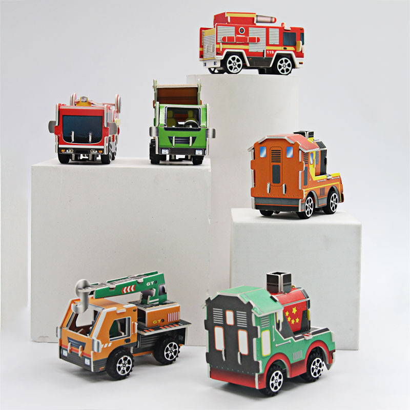 3D papirnate slagalice za djecu 4–6 godina, prilagodljive uzorke