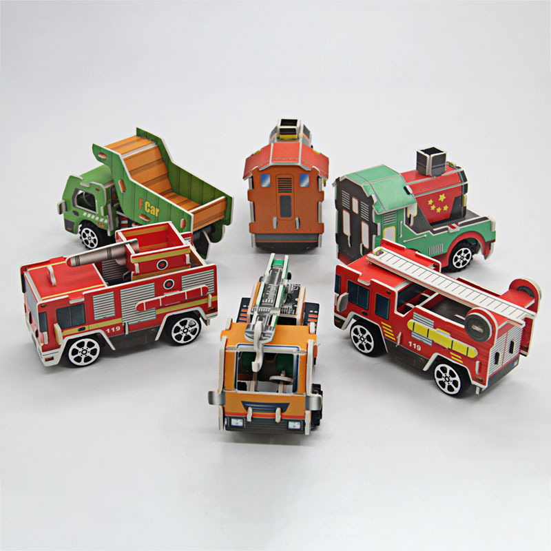 3D papirnate slagalice za djecu 4–6 godina, prilagodljive uzorke