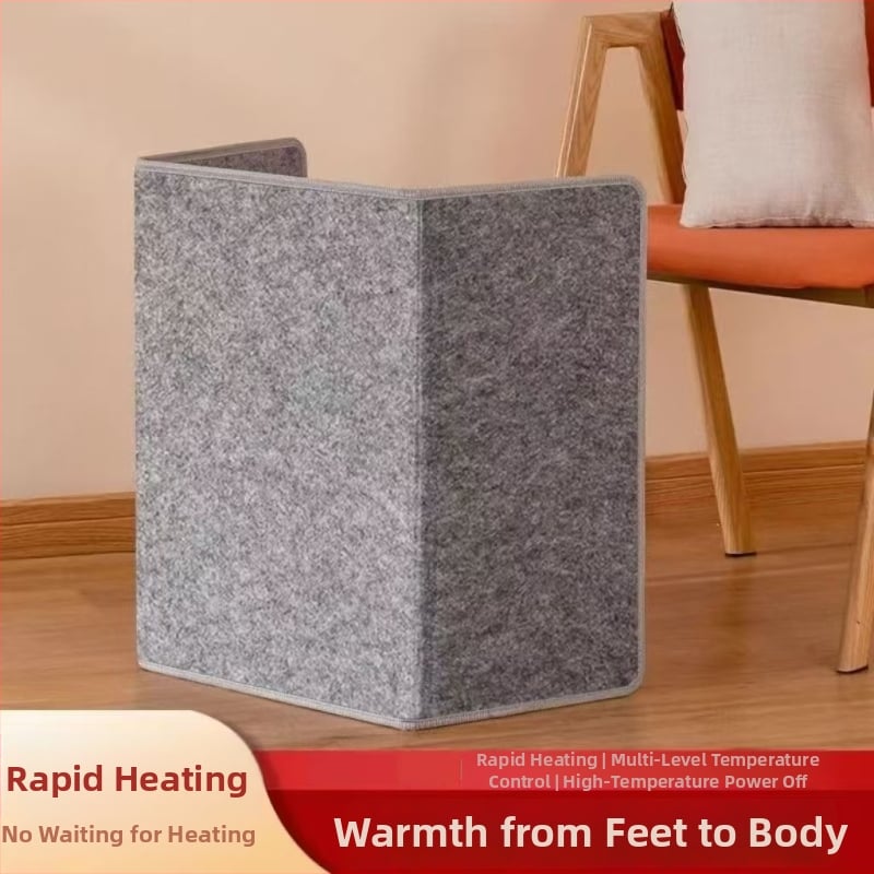 Θερμαντήρας ποδιών γραφείου κάτω από το τραπέζι, μηχανική λειτουργία, τροφοδοσία AC 220V, 190W, θέρμανση με πρίζα