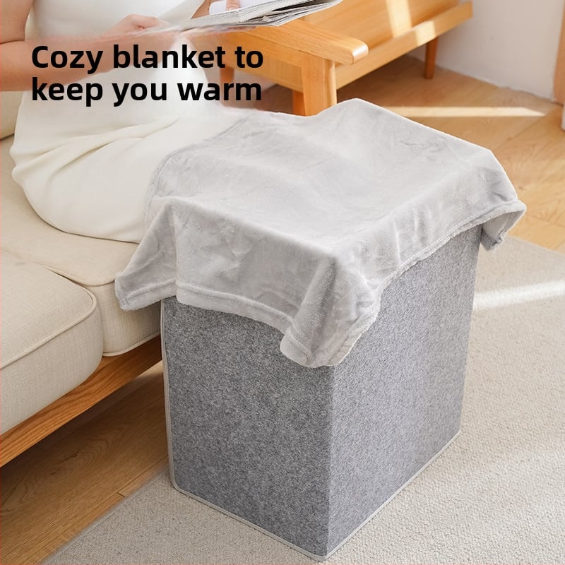 Θερμαντήρας ποδιών γραφείου κάτω από το τραπέζι, μηχανική λειτουργία, τροφοδοσία AC 220V, 190W, θέρμανση με πρίζα