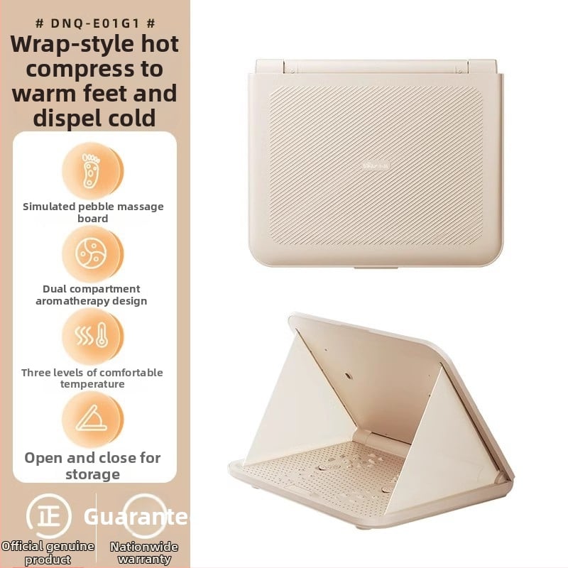 Bear DNQ-E01G1 Θέρμαντήρας ποδιών γραφείου — φορητός κάτω από το γραφείο, χειμερινή θέρμανση ποδιών, 220V, 125W, Plug-in