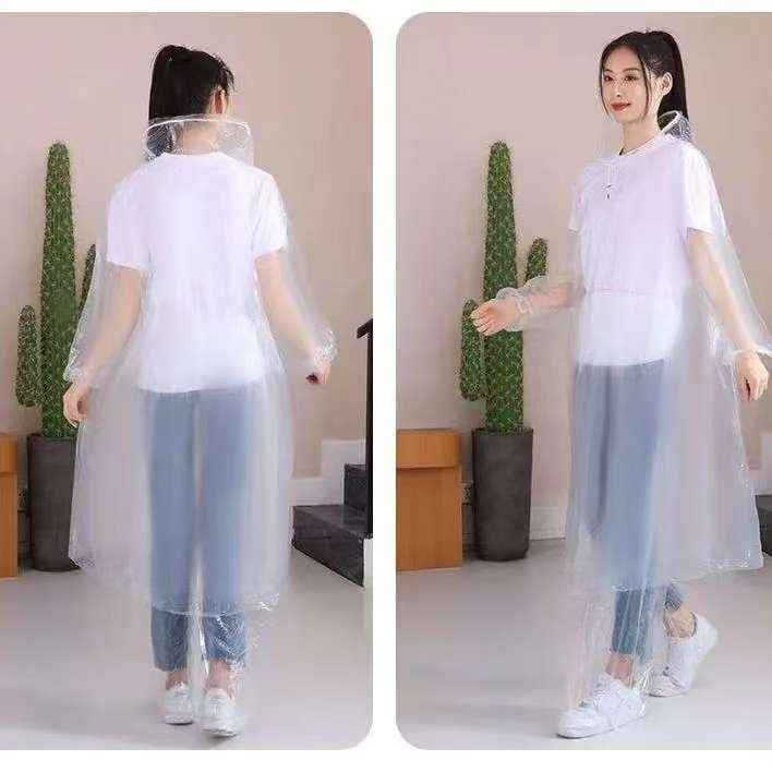 Αδιάβροχο παλτό-πονχό με διαχωρισμένο σχεδιασμό, παχιά ύφανση, για ενήλικες, συσκευασμένο σε σακούλα