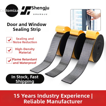 Pás z chloroprénovej gumy – samolepiaci, odolný voči opotrebeniu, zvuková izolácia, tesnenie proti vetru a dažďu (Model SJ1502)