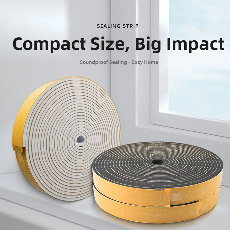 Pás z chloroprénovej gumy – samolepiaci, odolný voči opotrebeniu, zvuková izolácia, tesnenie proti vetru a dažďu (Model SJ1502)