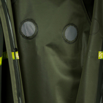 Σετ μπουφάν βροχής και παντελόνι βροχής για μοτοσικλέτα, μισού μήκους, αδιάβροχο πλεκτό ύφασμα με στρώση PVC κόλλας, δυνατότητα προσαρμογής