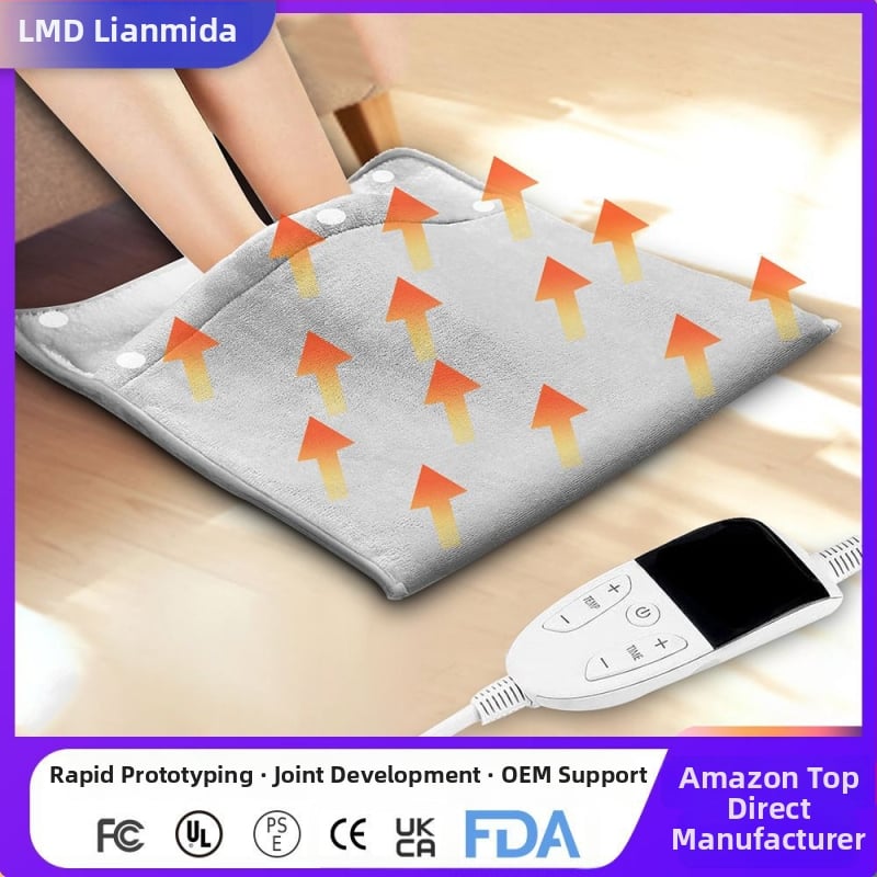 Θερμαινόμενη επιφάνεια για τα πόδια με σύνδεση στο ρεύμα (AC 220V, 60W, χειροκίνητος/τηλεχειριζόμενος έλεγχος)