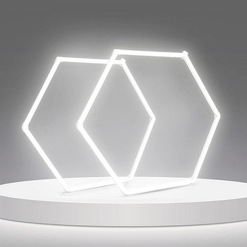 Φωτιστικό LED για χώρο πλυσίματος αυτοκινήτων με κυψελοειδή δομή, 220V, 6W/20W, αδιάβροχο, 155 lm/W