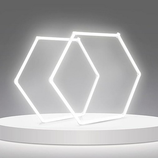 Φωτιστικό LED για χώρο πλυσίματος αυτοκινήτων με κυψελοειδή δομή, 220V, 6W/20W, αδιάβροχο, 155 lm/W