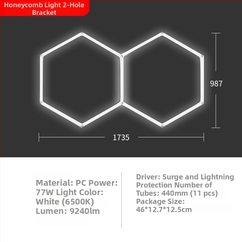 LED lampa do umývárne áut so štruktúrou plástov, 220V, 6W/20W, vodotesná, 155 lm/W