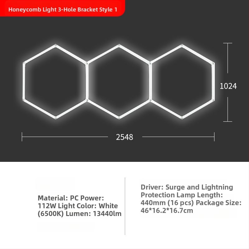 LED lampa do umývárne áut so štruktúrou plástov, 220V, 6W/20W, vodotesná, 155 lm/W
