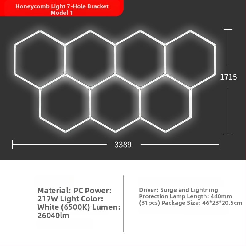 LED lampa do umývárne áut so štruktúrou plástov, 220V, 6W/20W, vodotesná, 155 lm/W