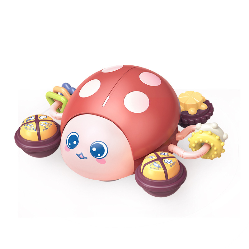 Ladybug Baba – korai nevelési történet-gép zenével, interaktív szülő-gyermek játékkal, világítás, elemes működés (0–3 év)