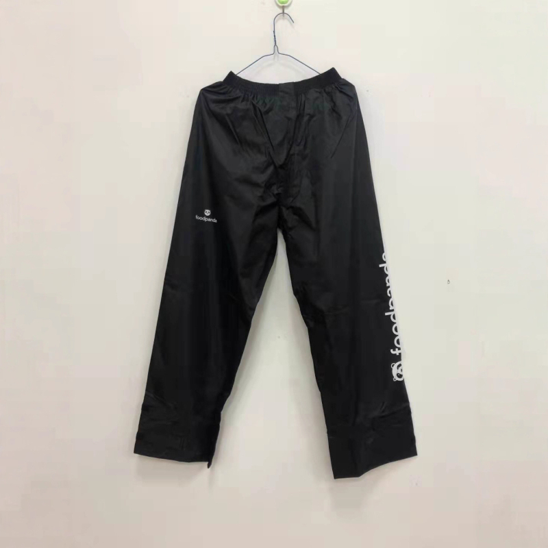 Дъждовен пончо за мотоциклет — разделен дизайн, класически стил, полиестер тафта, водоустойчив PVC слой, за възрастни