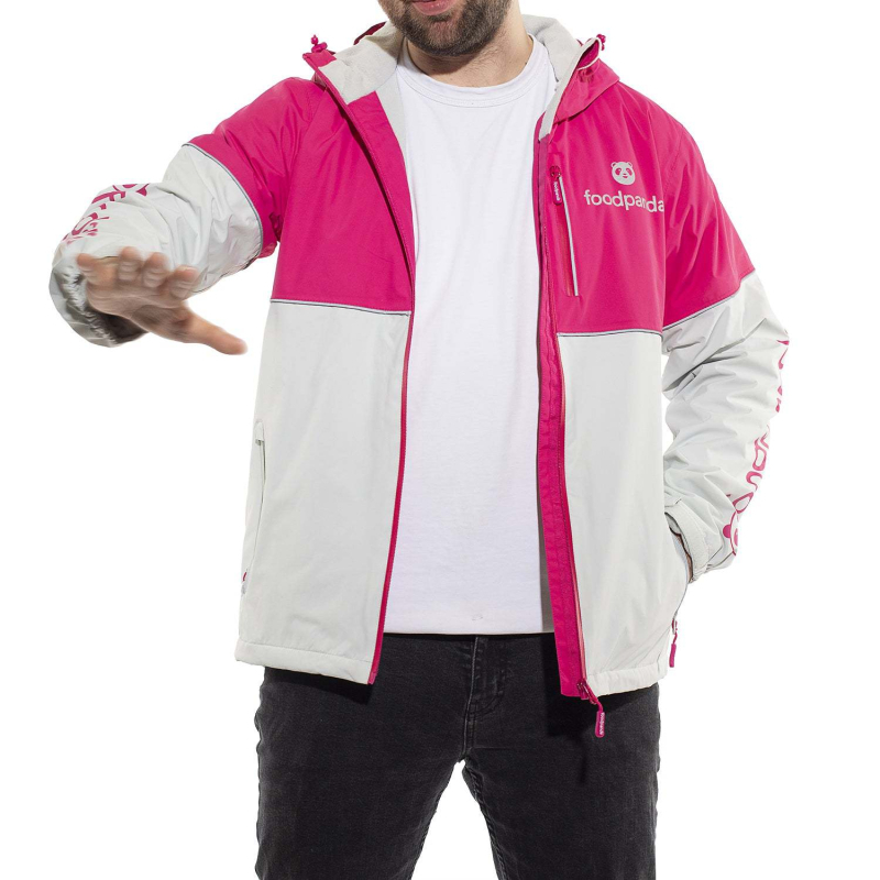 Дъждовен пончо за мотоциклет — разделен дизайн, класически стил, полиестер тафта, водоустойчив PVC слой, за възрастни