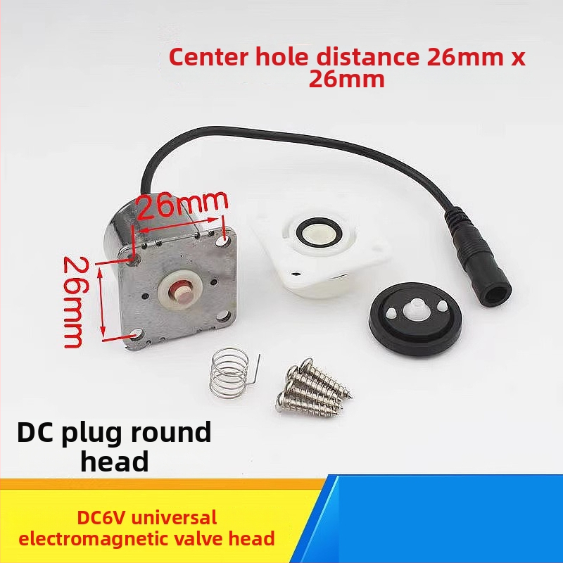 Hlava splachovacieho ventilu na toaletu s DC6V, indukčný senzor, elektromagnetický ventil, nerezová oceľ, model 334