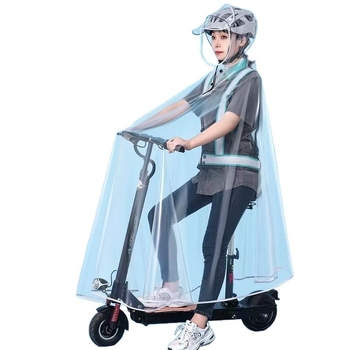 Poncho impermeabil pentru șoferi de vehicule electrice, țesătură PVC, adult, o persoană, personalizabil