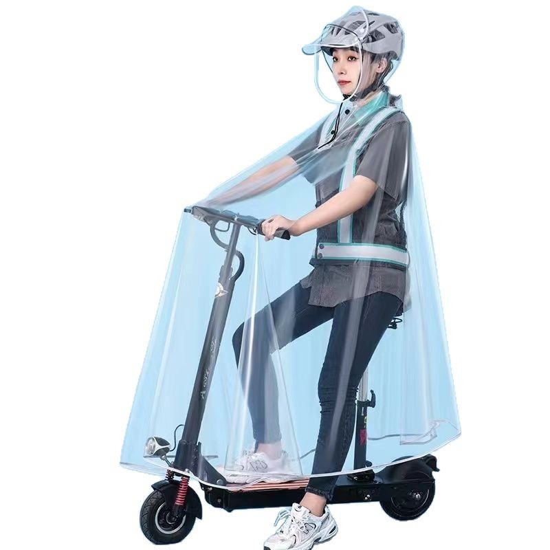Poncho impermeabil pentru șoferi de vehicule electrice, țesătură PVC, adult, o persoană, personalizabil