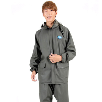 Set geacă de ploaie și pantaloni Jiang Taigong – stil split, țesătură Oxford, impermeabil și respirabil, logo imprimat, pentru adulți, motocicletă