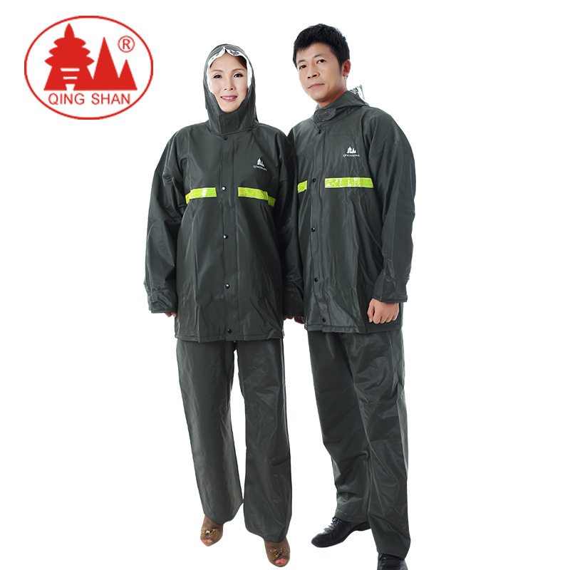 Pelerină de ploaie split, material PVC, impermeabilă, reflexivă, pentru adulți