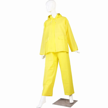 Set din două piese impermeabil pentru adulți: paltoane de ploaie și pantaloni, material EVA, grosime normală, protecție impermeabilă pentru întregul corp, potrivit pentru rafting