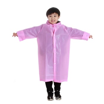 Pelerină EVA pentru copii, grosimea țesăturii 0,12 mm, pentru drumeții