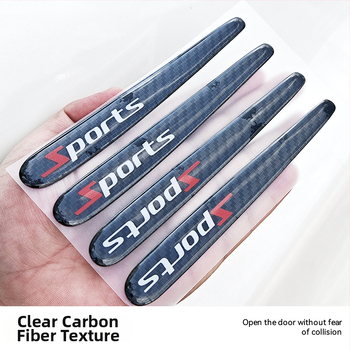 Автомобилни лепенки за дръжки на врати - защита от надраскване, самозалепваща лента, модел драскотини