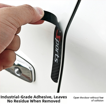 Автомобилни лепенки за дръжки на врати - защита от надраскване, самозалепваща лента, модел драскотини