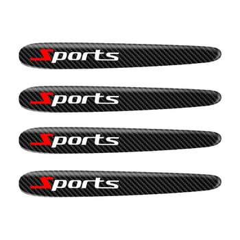 Автомобилни лепенки за дръжки на врати - защита от надраскване, самозалепваща лента, модел драскотини