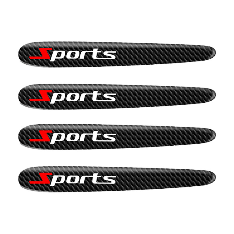 Автомобилни лепенки за дръжки на врати - защита от надраскване, самозалепваща лента, модел драскотини